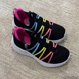 Sketchers Black Rainbow Sneakers size 11